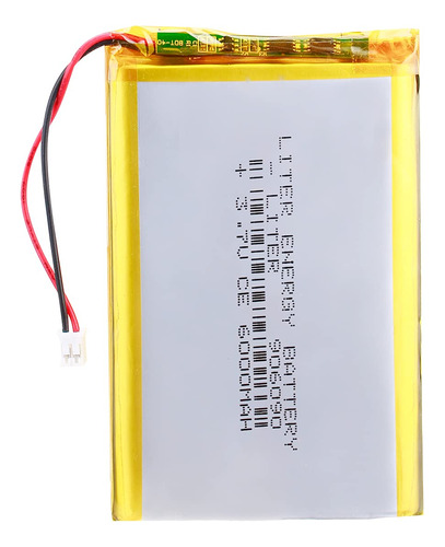 Liter Energybattery Batera Lipo De 3,7 V, Batera Recargable