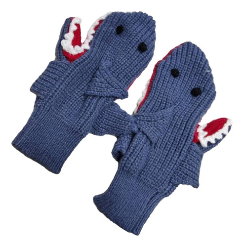 Guantes De Tiburón, Guantes De Invierno, Puños Elásticos,