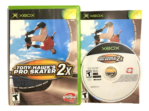 Tony Hawk's Pro Skater 2x - Juego Original Para Xbox Classic