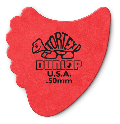 Dunlop Tortex Aleta Rojo In Bolsa