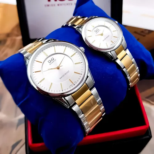 Relojes q&q pareja new arrivals