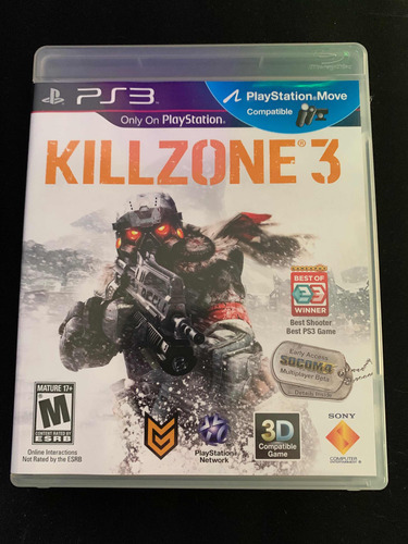 Killzone 3 Ps3 Fisico Edición Americana.impecable!!!