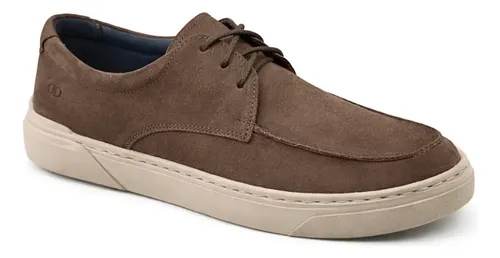 Sapatenis Democrata Masculino Bill Couro Casual Confortavel