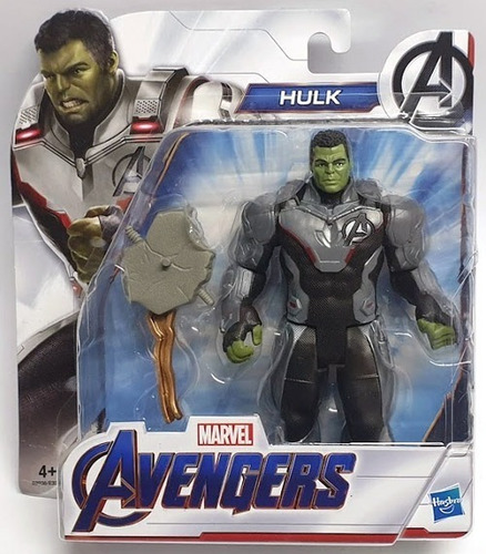   Hulk Figura De Lujo De 6  Marvel Avengers Endgame Team