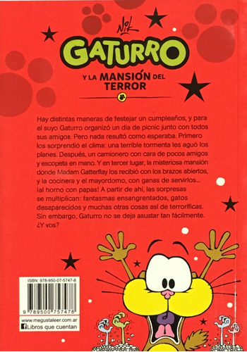 Gaturro 2 Y La Mansión Del Terror De Nik Tienda Oficial