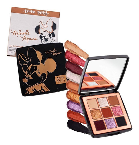 Bt Minnie Mouse All Eyes - Bruna Tavares - Paleta de sombras Cor da sombra Único