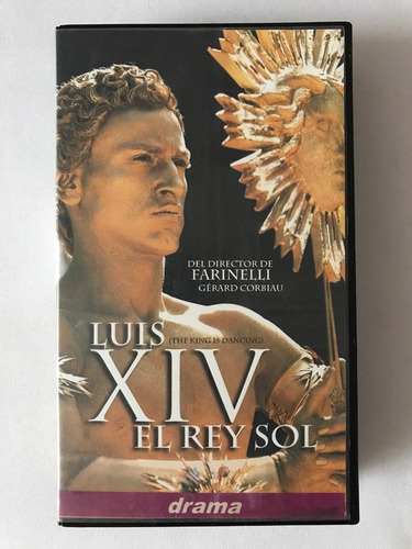 Vhs Original Luis Xiv 14 El Rey Sol Dirigida Gerard Corbiau (Usado)
