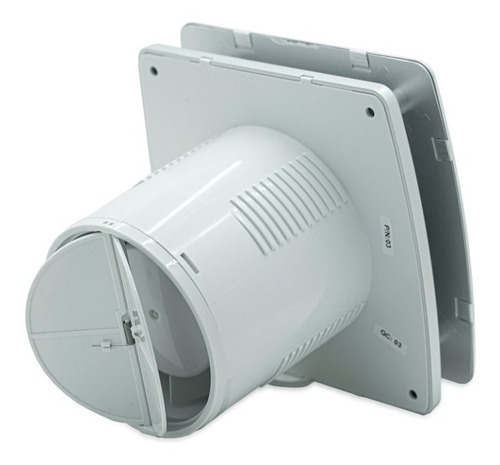 Extractor De Aire Baño/cocina 6 (15 Cm) Con Persiana Gris