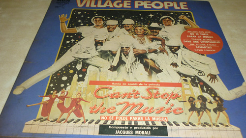 Village People No Puede Parar La Musica Vinilo Vg+