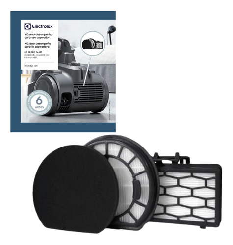 Kit 3 Filtro Electrolux Asp Easybox Eas30/31 - A18834401