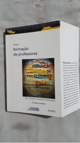 Livro Formação De Professores Pedro Goergen E Dermeval Saviani Capa Mole Editora Autores Associados M3  (Recondicionado)