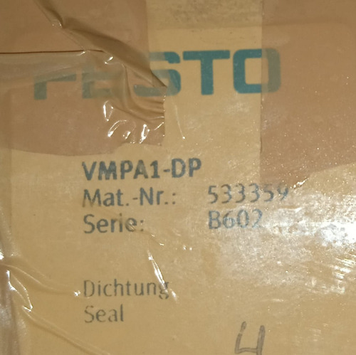 Junta, Marca: Festo, Modelo: Vmpa1-dp (Usado)