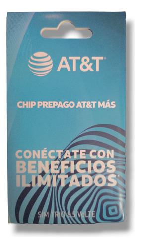 Chip At&t Sim Att Con 100 De Saldo