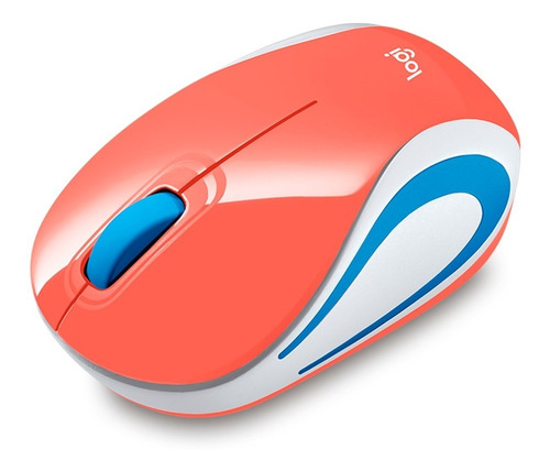 Mini Mouse Logitech M187 Inalambrico - Coral