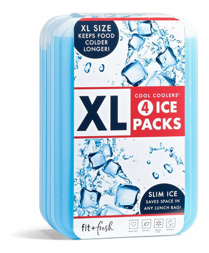 Fit + Fresh Xl Cool Coolers - Mezcla De Bloques Y Paquetes D