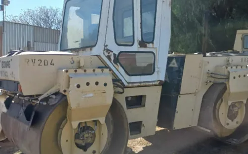Rodillo Compactador Asfalto Bomag Bw Doble Liso Envios Pais