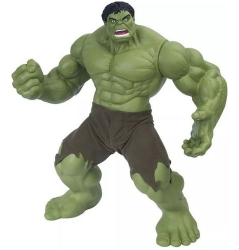 Boneco Hulk Gigante 55 Cm Verde Articulado Premium Original