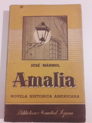 Amalia José Mármol Editorial Sopena