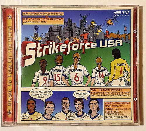 Cd Compilado | Strikeforce Usa: Music To Take On The World