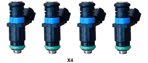 4x Inyector Gasolina 1.6l Vw Virtus 2023 03c906031a Original