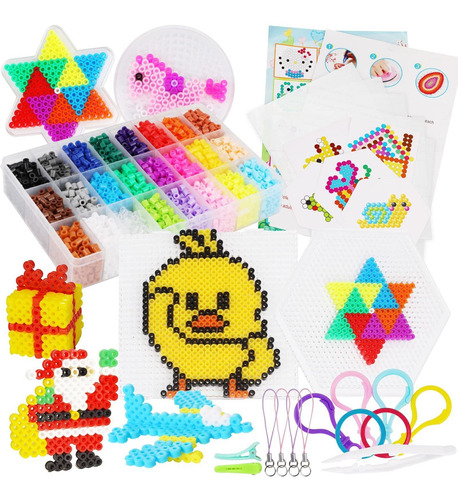 Phogary Kit Cuenta Fusibl Para Niño Juego Manualidad 24 3150