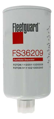 Filtro Separador De Combustible Fs36209