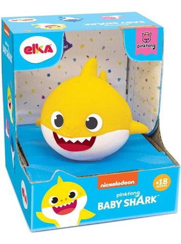 Boneco Baby Shark Doo Doo Macio Tubarão Bebê Original Elka