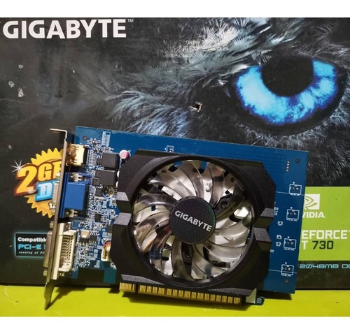 Tarjeta  Video  Gigabyte Gt 730 2gb  128 Bits 