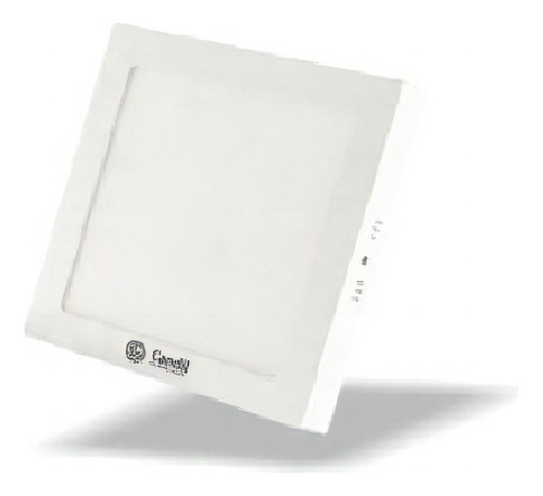 Plafón Panel Led Aplicar Cuadrado Blanco 6w Candil