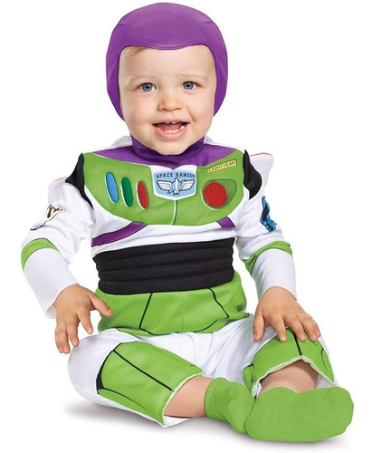 Disfraces Buzz Lightyear Deluxe Costume Infantil,  Mese...