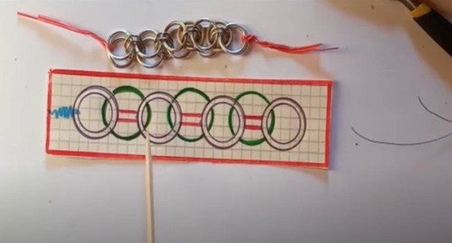 Imagen 3 de 6 de Video Tutorial ¦ Curso Tejido Medieval ¦ Cadena Camelot
