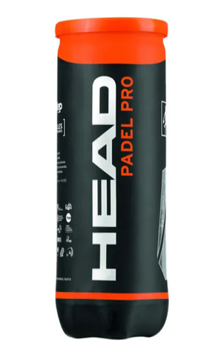 Pelotas De Padel Head Pro 3b Amarillas