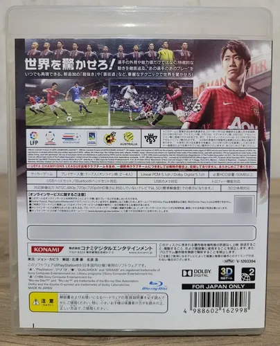 Winning Eleven 2013, Jogo Original Japonês Ps3 Mídia Física