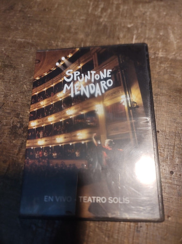 Spuntone Mendaro En Vivo Teatro Solís Cd + Dvd