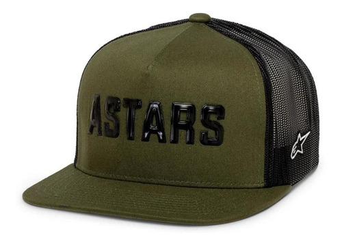 Gorra Forge Trucker Hat Talle Unico Military Alpinestars