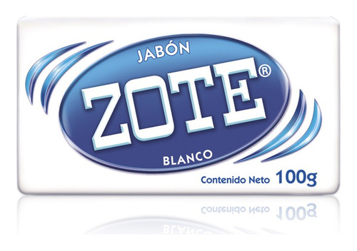 Jabón En Barra Zote 1 Pz De 100g Biodegradable