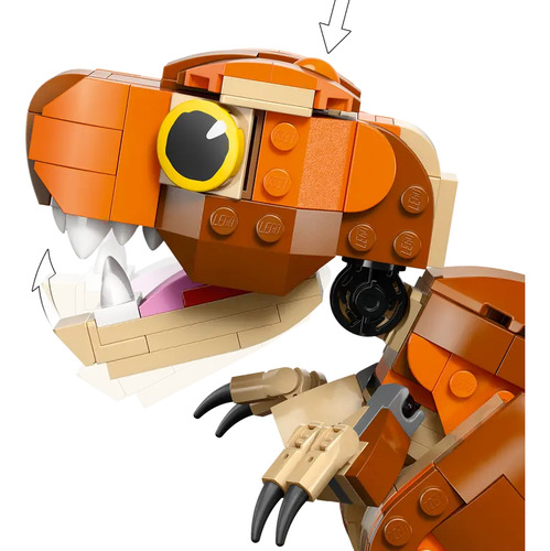 Conjunto De Montar Jurassic World Pequeno Comilão Trex Lego