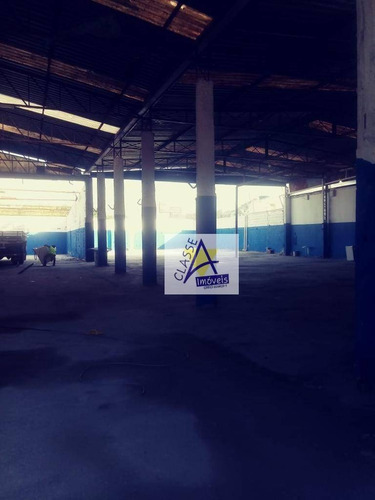 Imagem 9 de 12 de Galpão Para Alugar, 1000 M² Por R$ 9.900,00/mês - Vila Assis Brasil - Mauá/sp - Ga0128