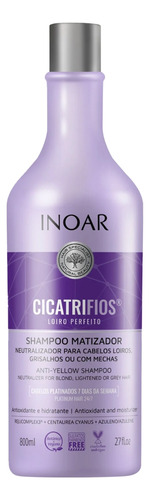 Cicatrifios Inoar Loiro Perfeito Kit Shampoo E Cond 800ml