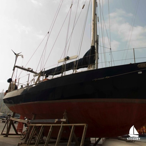 Velero Oceánico De Acero 34ft