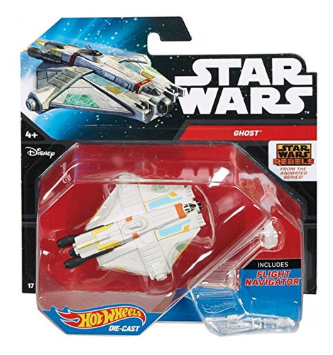 Vehículo Fantasma Hot Wheels Star Wars Starship Rebels