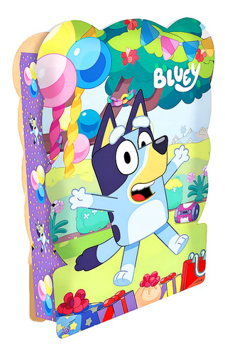 Piñata Carton Bluey X1u - Cotillón Waf