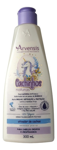 Creme Ativador Arvensis Cachinhos Crespos Vegano 300ml