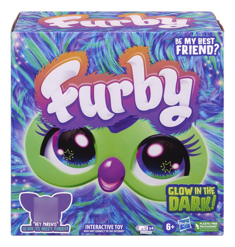 Furby Galaxy Edition Juguete Interactivo Que Brilla En La Os