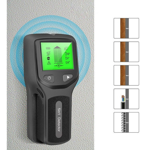 A 1 Detector De Clavos De Pared Con Pantalla Lcd Negra
