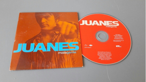 Disco Compacto Promo Juanes Malagente 