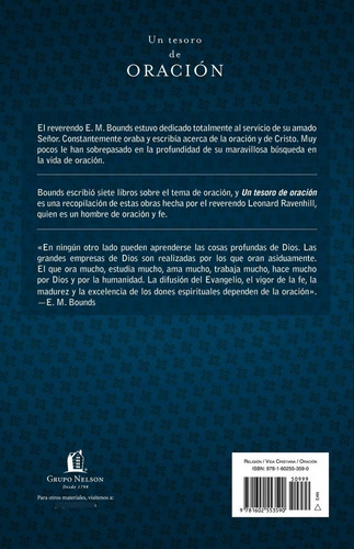 Un Tesoro De Oracion - E. M. Bounds