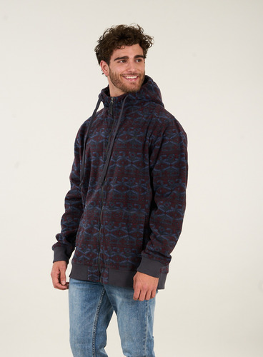 Poleron Micropolar Sherpa Con Puño Polar Hombre Urban - Polemic