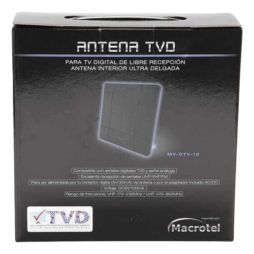 Antena Tv Digital Isdb-i, Ultra Delgada, Tv Portátil