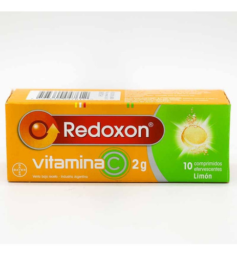 Redoxon 2g Vitamina C- 10 Comprimidos Efervescentes Bayer